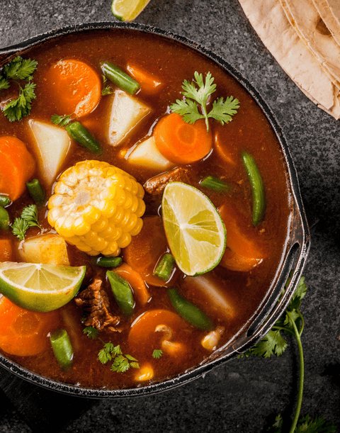 Recette de soupe mole de olla