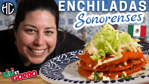 Enchiladas sonorenses (style Sonora, Mexique)