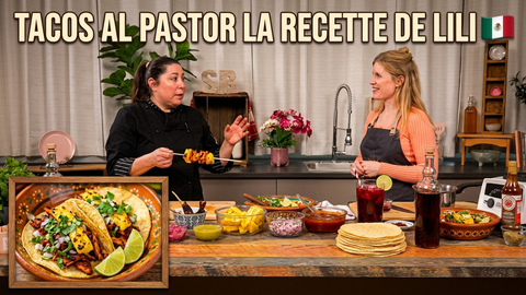Tacos al pastor au poulet