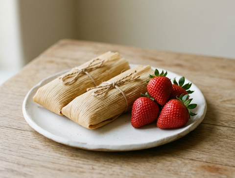 Tamales fraise et chocolat