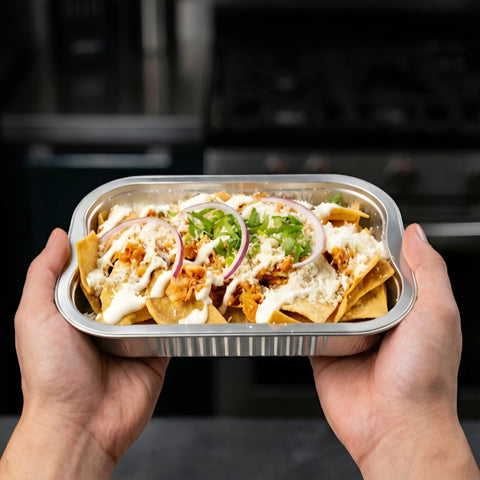 Chilaquiles - Salsa Verde, Poulet & Fromage