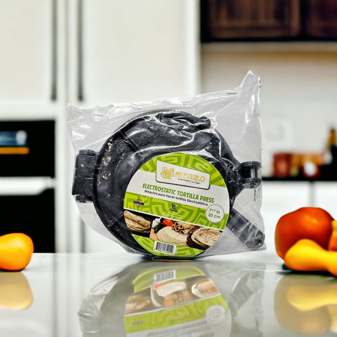 Presse à Tortillas en fonte noir - Mi Pueblito - Moyen 7.5'