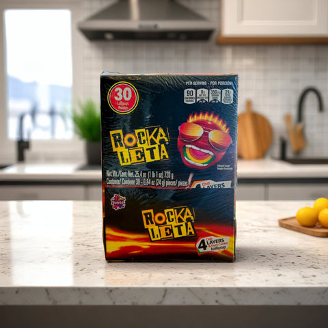 Rockaleta Lollipop - Box of 30 units - 720 g