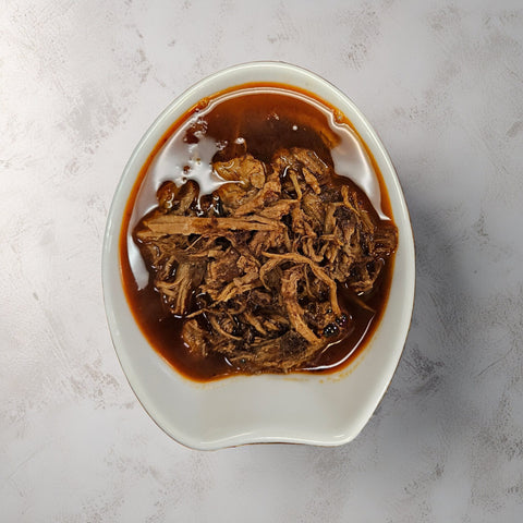 Barbacoa Boeuf 500g - birria - viande et bouillon
