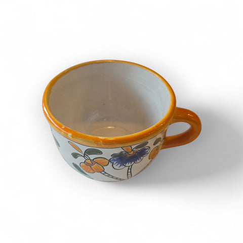 Tasse Talavera artisanale de Puebla - Modèle 17 - Céramique mexicaine peinte à la main