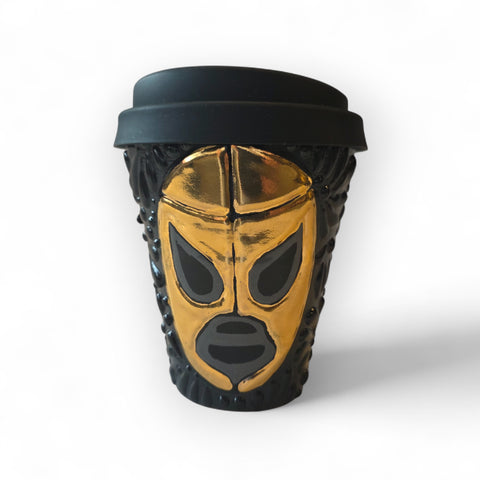 Tasse Talavera artisanale de Puebla - Modèle 18 - Céramique mexicaine peinte à la main