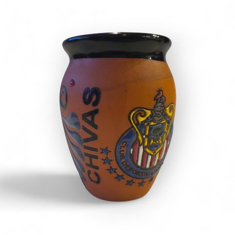 Jarrito mexicain en argile – peint à la main - Modèle 24