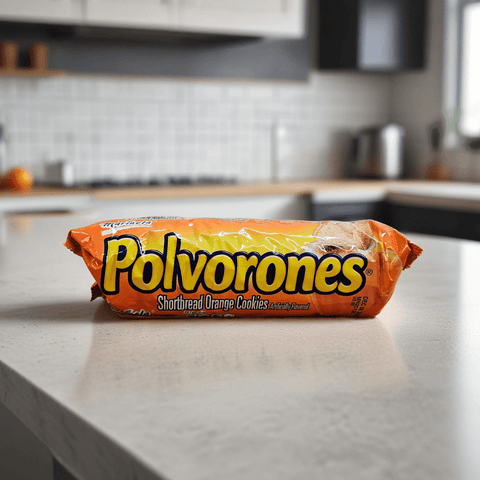 Polvorones biscuits sables orange - Marinela - tube 280g