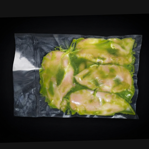 Poitrines de poulet marinées - Coriandre et Jalapeño - 1 KG
