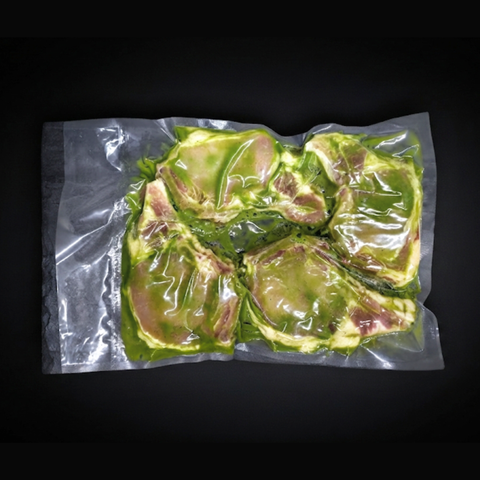 Côtelettes de porc marinées - Coriandre et Jalapeño - 1 KG