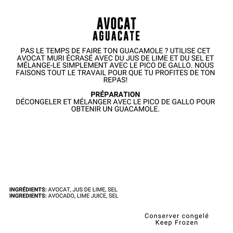 Avocat - 200 g