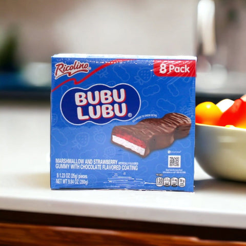 Barre guimauve Ricolino Bubulubu - boite de 8