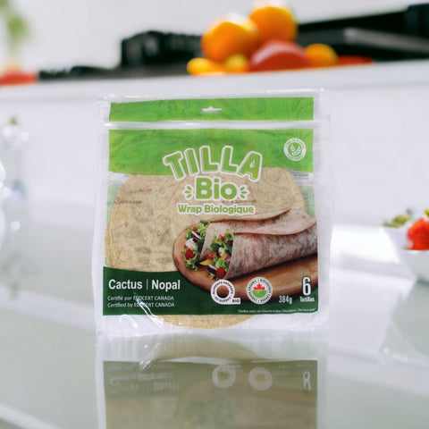 Tortillas Bio/Nopal 10' - Tilla Tortilla - 6 unités - 384 g