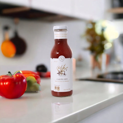 Sauce aux Fraises et Basilic - Cariño Mío - Ki Gourmet - 420 g