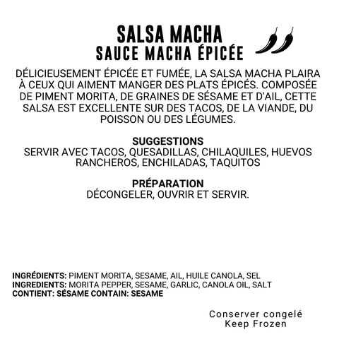 Salsa macha - 200g - épicé