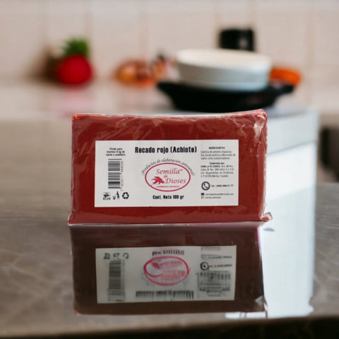 Pate d'achiote - Semilla de Dioses - 100 g