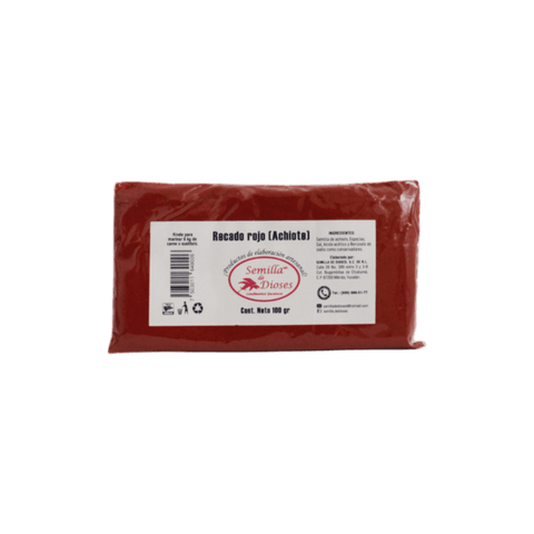 Pate d'achiote - Semilla de Dioses - 100 g