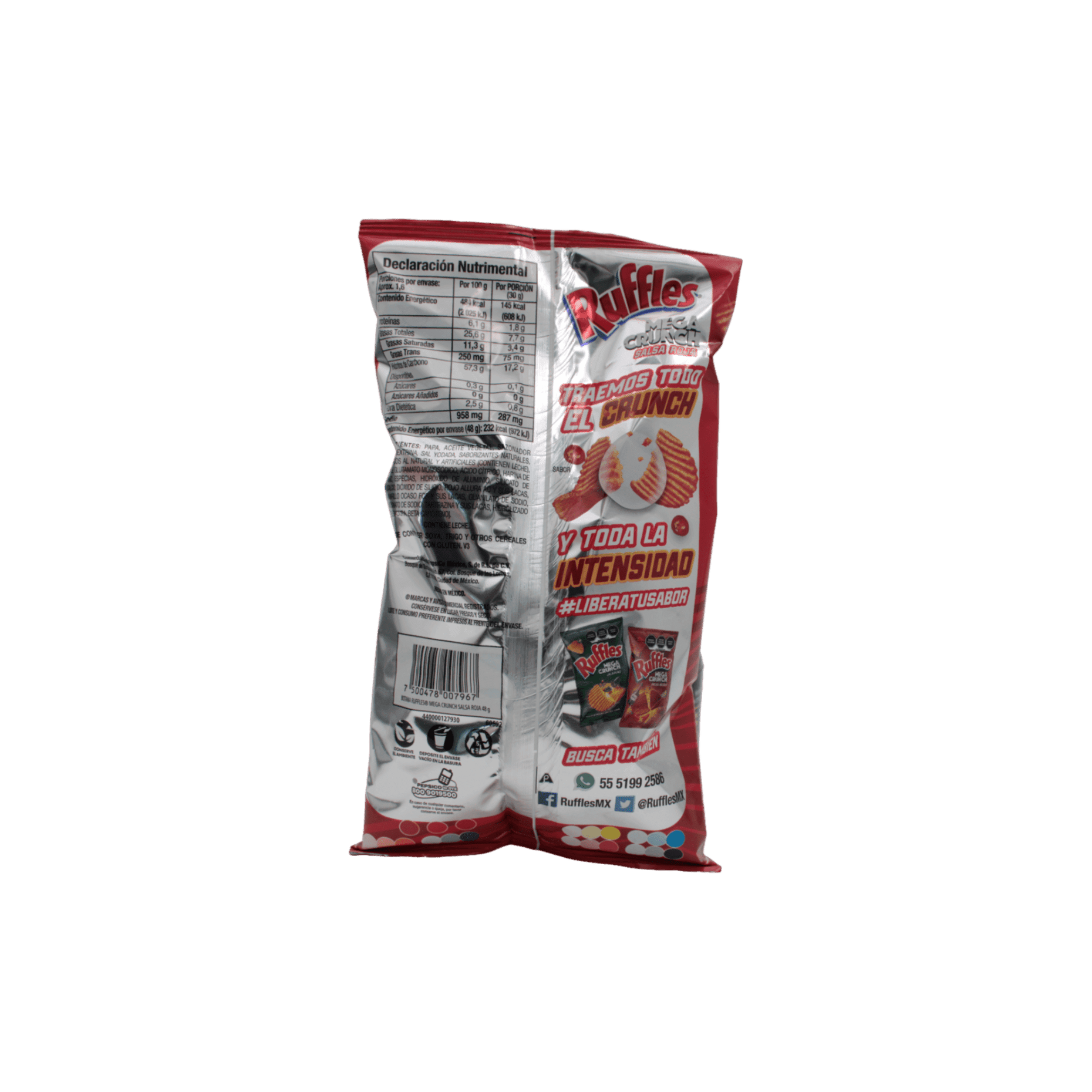 Ruffles Salsa Roja Sabritas 48 g – Tienda Mexicana Online – Lili et ...