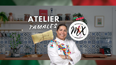 Cours de cuisine - Tamales Verde de poulet et Atole d'ananas