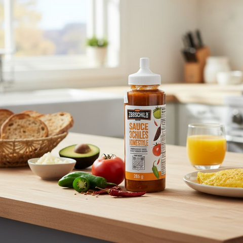 Zaaschila - Sauce piquant maison 3 piments - 265 g