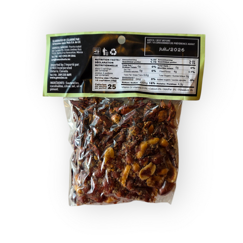 Sauterelles déshydratées et cacahuètes 40g