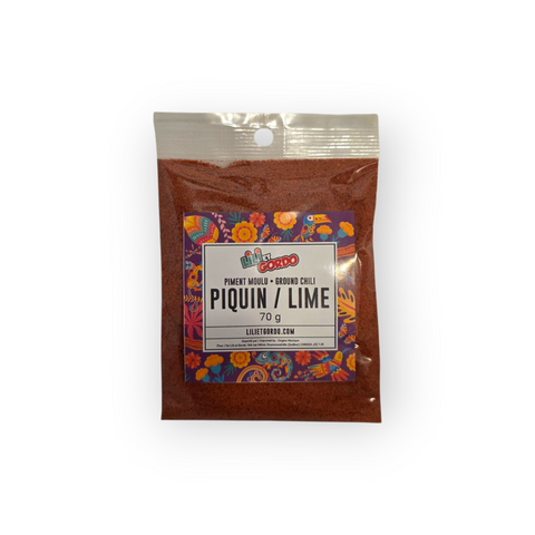 Piment Piquin et lime 70 g