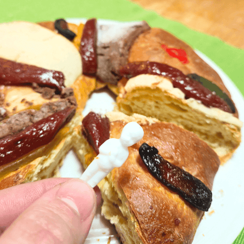 Rosca de Reyes - pour 8 à 10 personnes - Gâteau des rois