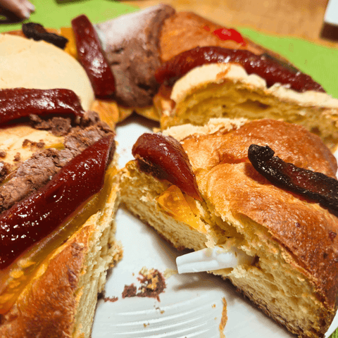 Rosca de Reyes - pour 8 à 10 personnes - Gâteau des rois