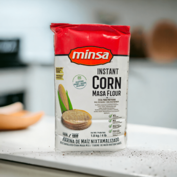 Farine de maïs blanc nixtamalisée – Minsa – 1.8 kg
