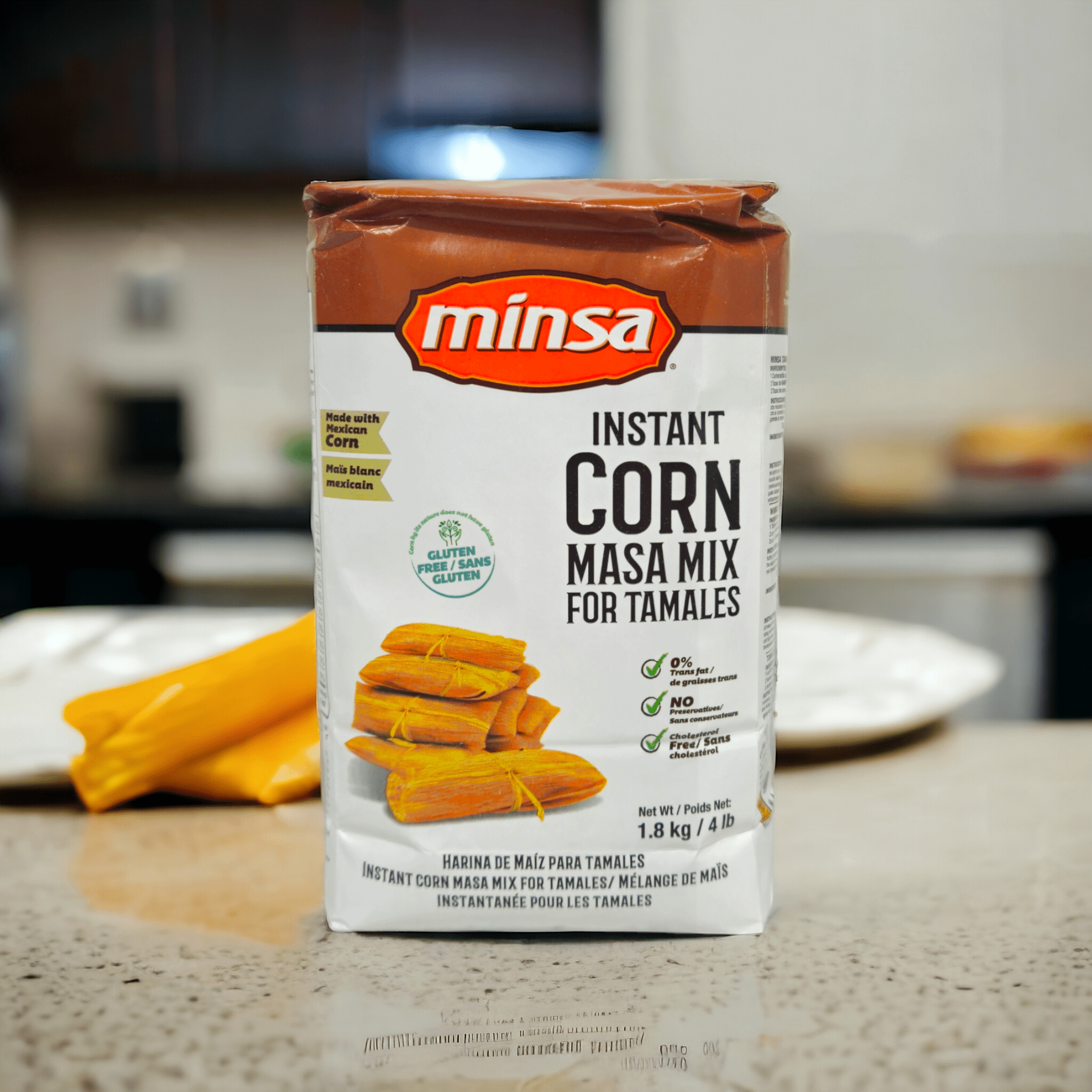 Farine de maïs nixtamalisée – Tamales – 1.8 kg